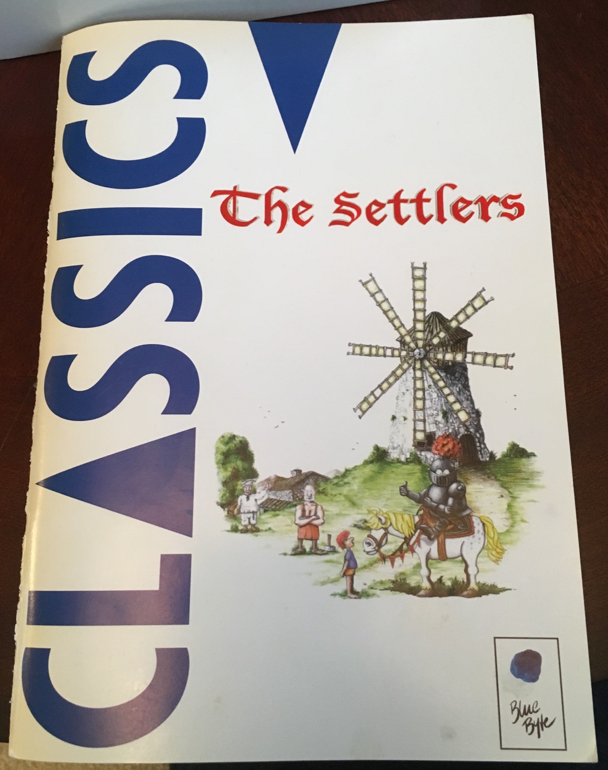 The Settlers Instruction Booklet Front Cover